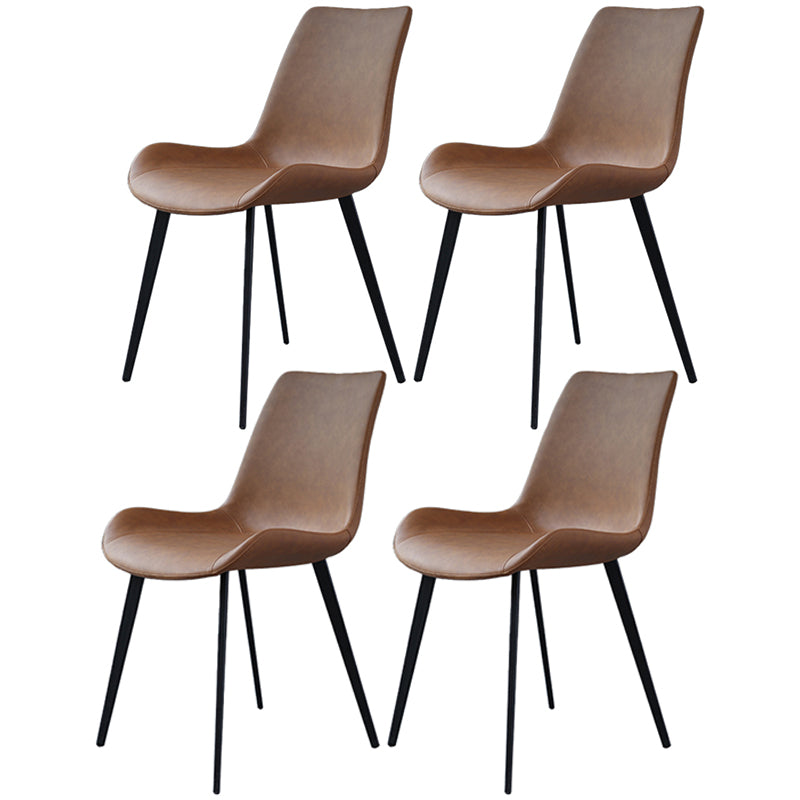 Contemporary Dining Chair of 16" Wide Sponge Upholstered Side Chair for Home