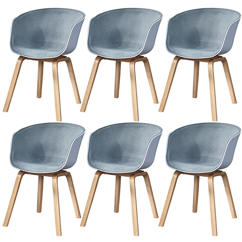 Fauteuil de salle à manger à dossier solide blanc moderne, fauteuil de cuisine en bois