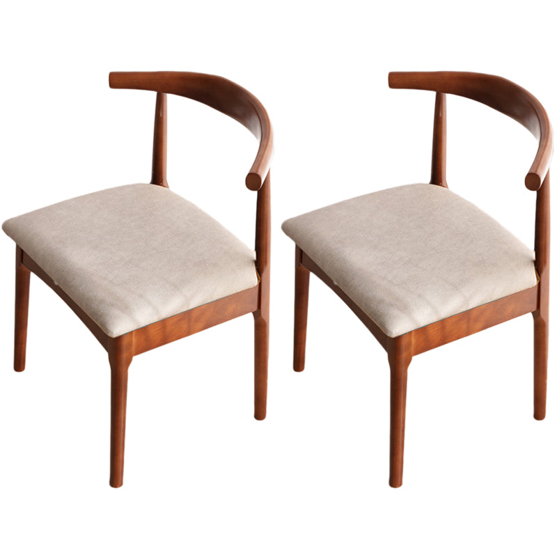 Les chaises de salle à manger de cuisine de style moderne ouvrent l'ensemble de chaise latérale de salle à manger arrière