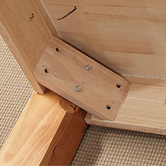 Traditional Wooden Dining Room Set with Rectangle Top and 4 Legs Base Dining Furniture