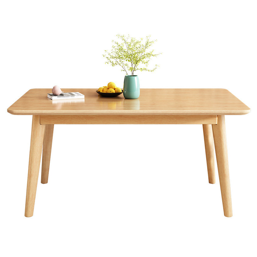 Contemporary Style Dining Room Set with Solid Wood Dining Table and Chairs