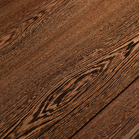 Traditional Style Solid Wood Dining Set with Fixed Table and 4 Legs Base for Home Use