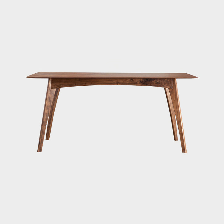 Traditional Style Solid Wood Dining Set with Traditional Height Table and 4 Legs Base