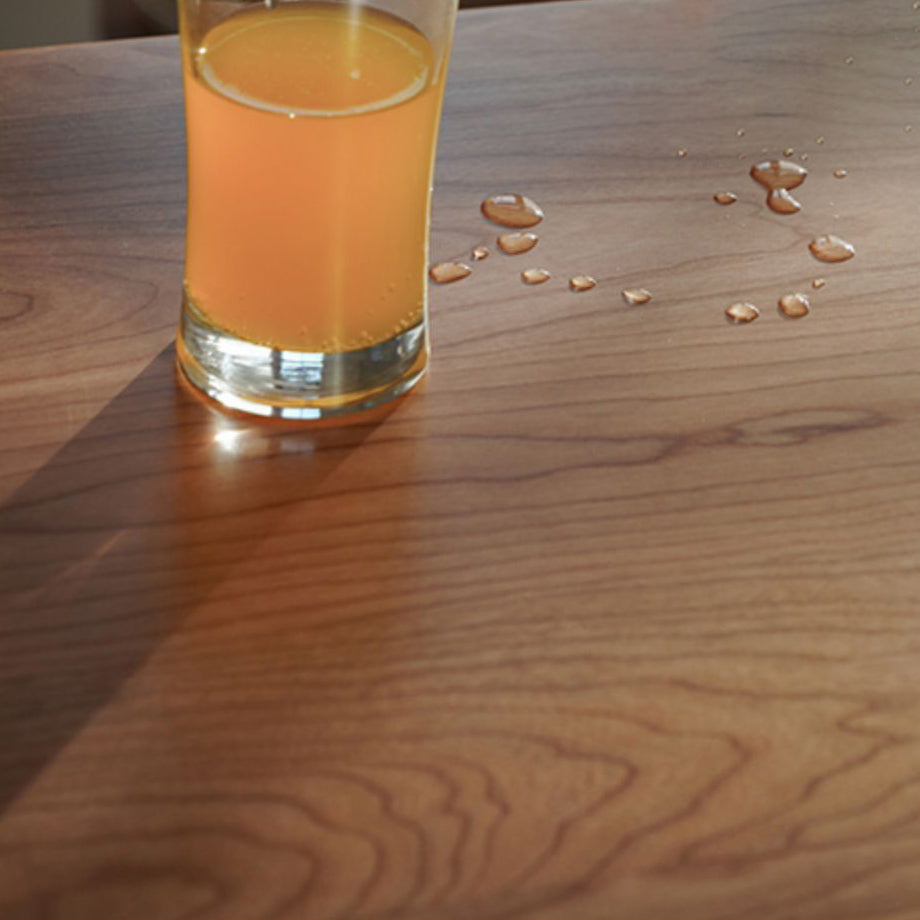 Traditional Style Solid Wood Dining Set with Traditional Height Table and 4 Legs Base