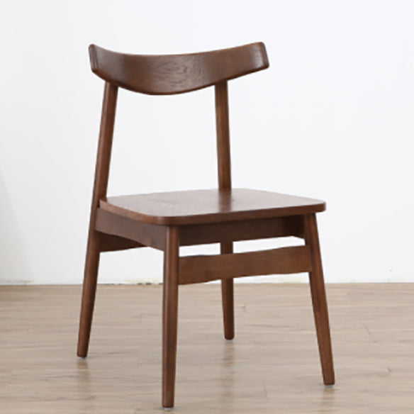 Traditional Style Solid Wood Dining Set with Traditional Height Table and 4 Legs Base