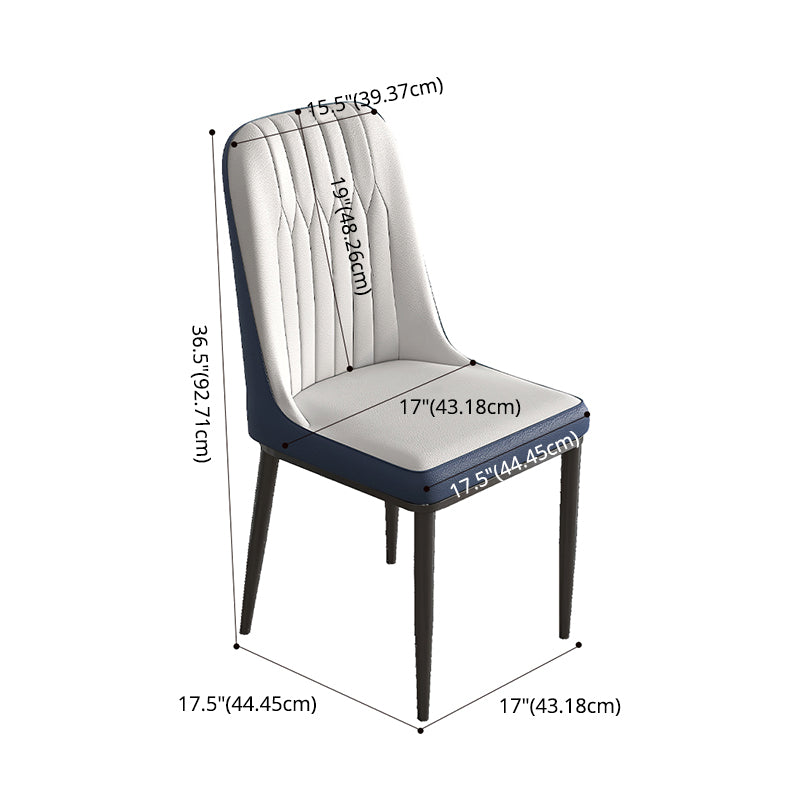 Minimalist White Standard Dining Set Sintered Stone Rectangle Dining Set with 4 Legs Base