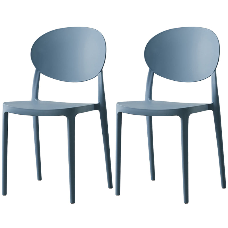 Plastic nordique Open Danding Dining Claid 33 "H CHAISE DE DINSAGE ACRYLIQUE POUR RETRUSSION
