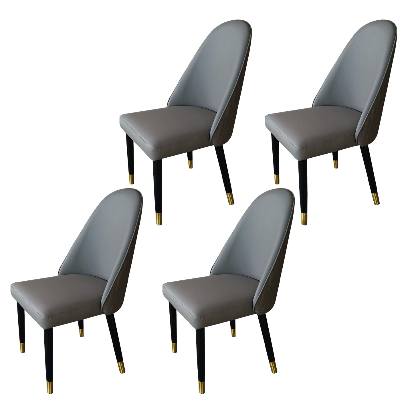 Nordic Style Sponge Dining Chair Upholstered Side Chairs for Restaurant