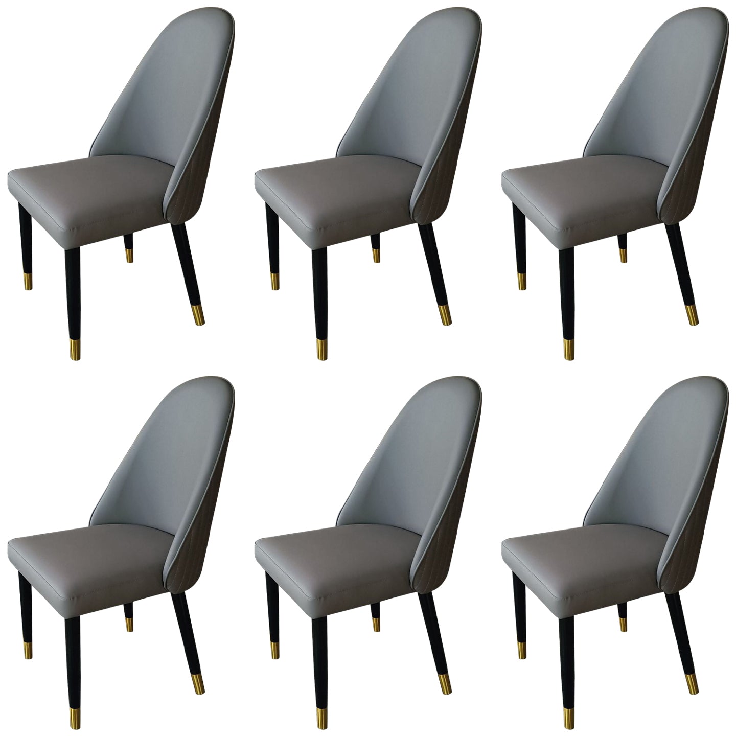 Nordic Style Sponge Dining Chair Upholstered Side Chairs for Restaurant
