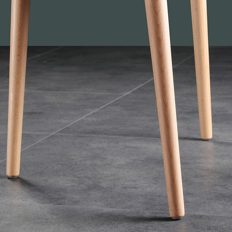 Minimalist Solid Wood Kitchen Dining Arm Chair Bone Fork Dining Arm Chair