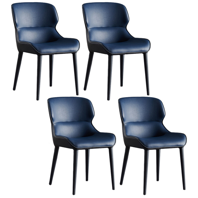 Chaise de salle à manger de style contemporain éponge chaise latéral rembourrée pour la maison