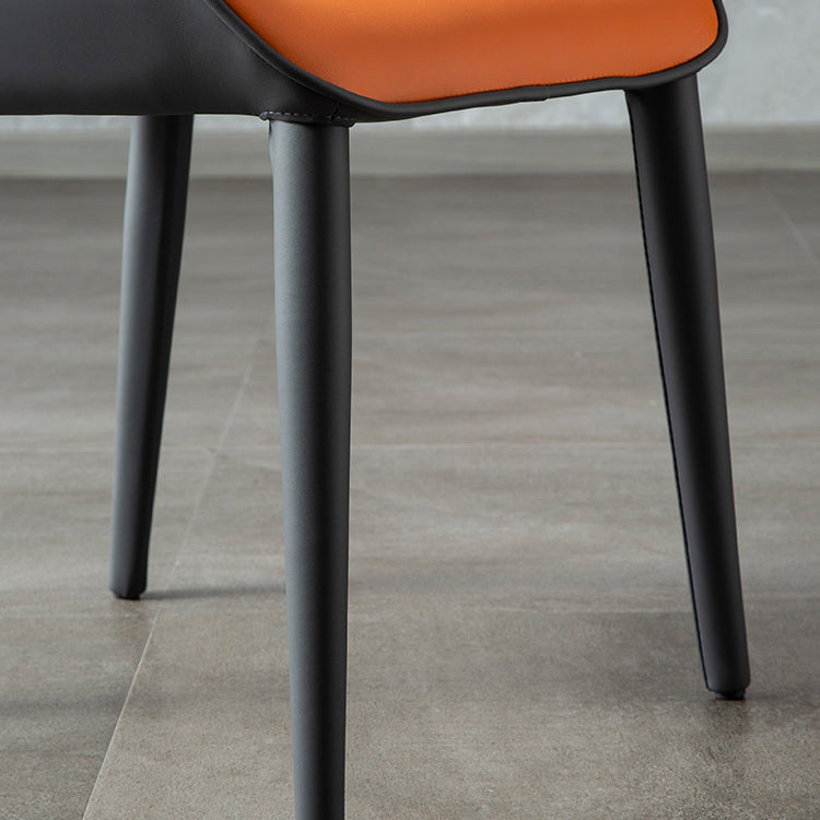 Chaise de salle à manger de style contemporain éponge chaise latéral rembourrée pour la maison