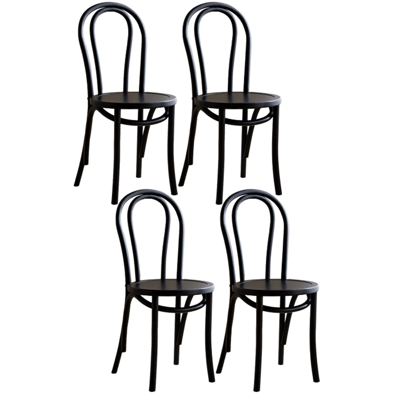 Chaise d'appoint de salle à manger en bois massif avec dossier Windsor moderne, chaise d'appoint de cuisine