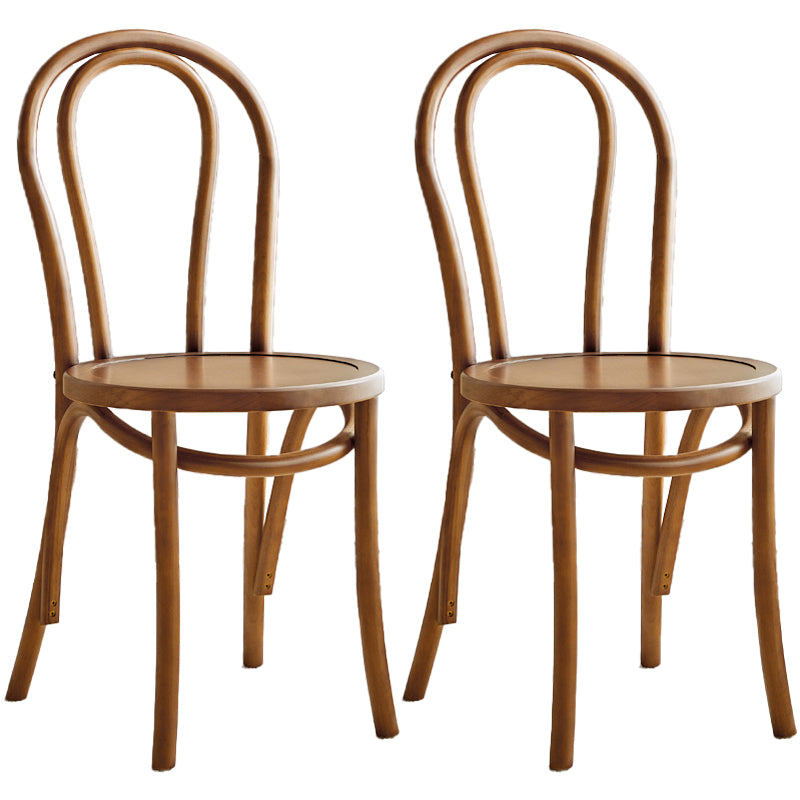 Chaise d'appoint de salle à manger en bois massif avec dossier Windsor moderne, chaise d'appoint de cuisine