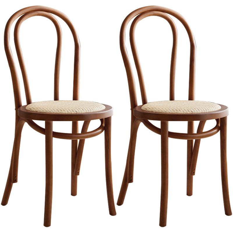 Chaise d'appoint de salle à manger en bois massif avec dossier Windsor moderne, chaise d'appoint de cuisine