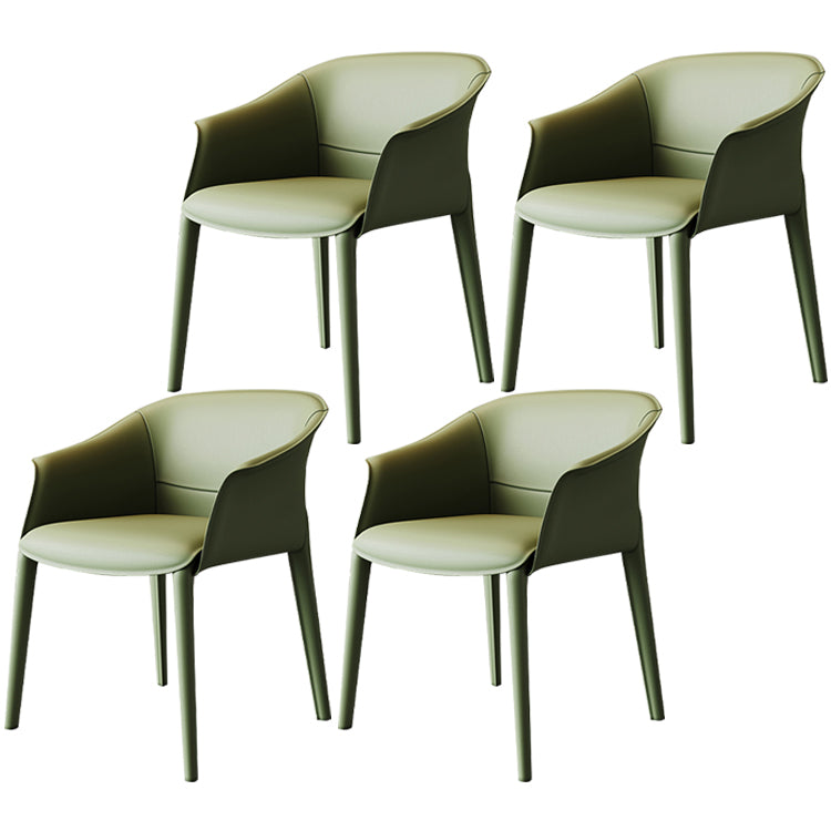 Chaise de salle à manger contemporaine en métal, finition métallique, chaise de salle à manger à dossier solide