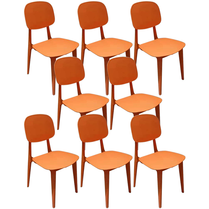 Plastic nordique Open Danding Dining Claid 32 "H Chaise de salle à manger pour restaurant