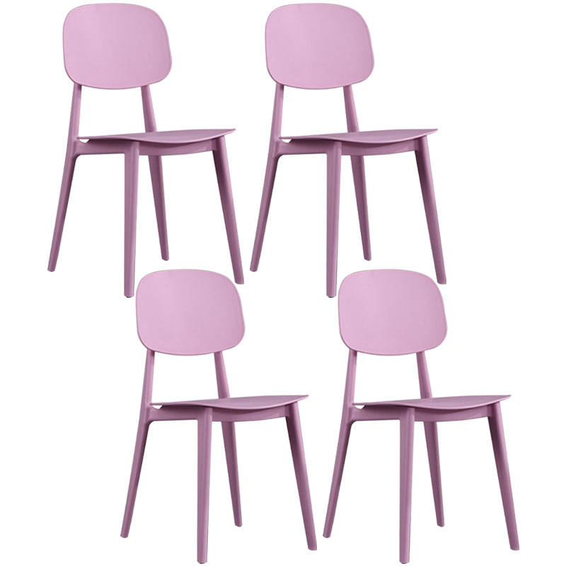 Plastic nordique Open Danding Dining Claid 32 "H Chaise de salle à manger pour restaurant