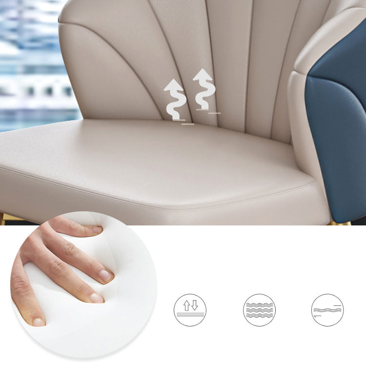 Scandinavian Kitchen Dining Room Set with Sintered Stone Top and Metal Base Dining Set