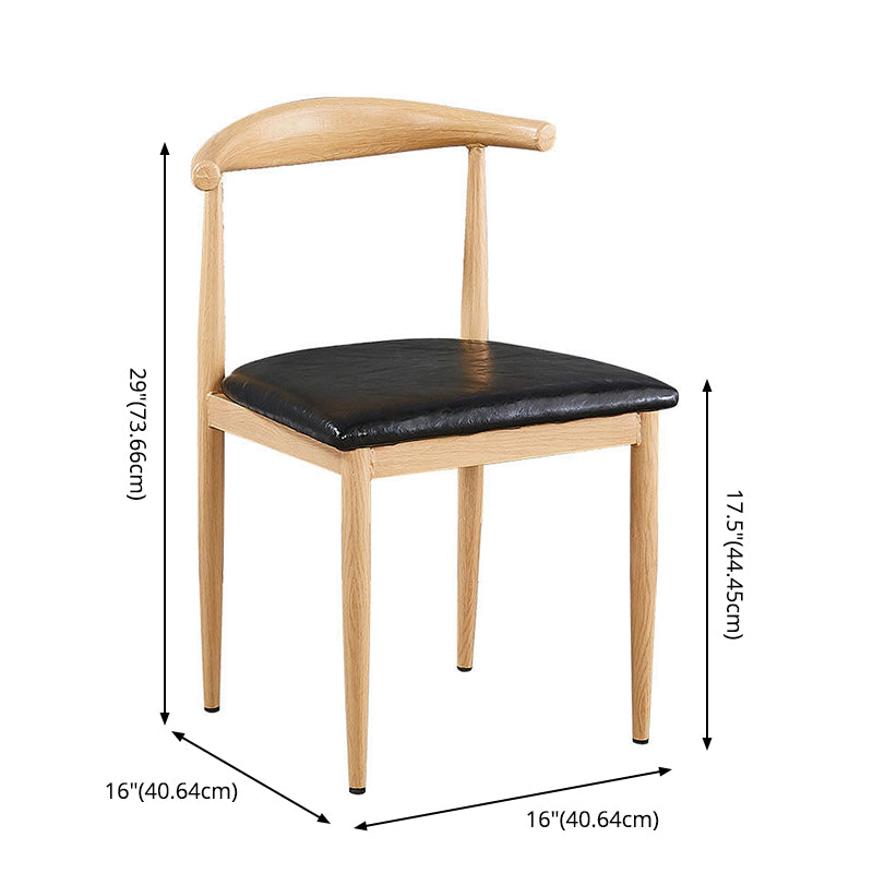 Minimalist Wooden Dining Set Standard Height with Pedestal Base Dining RoomSet for Home Use