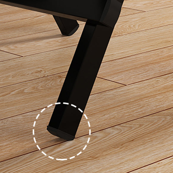 Contemporary Solid Wood Top Dining Room Set with Round Foldable Table Dinette Set