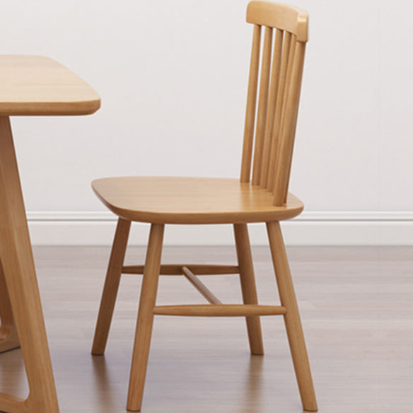 Fixed Wood Top Kitchen Table Set with 4 Legs Base Dining Table Sets for Dining Room