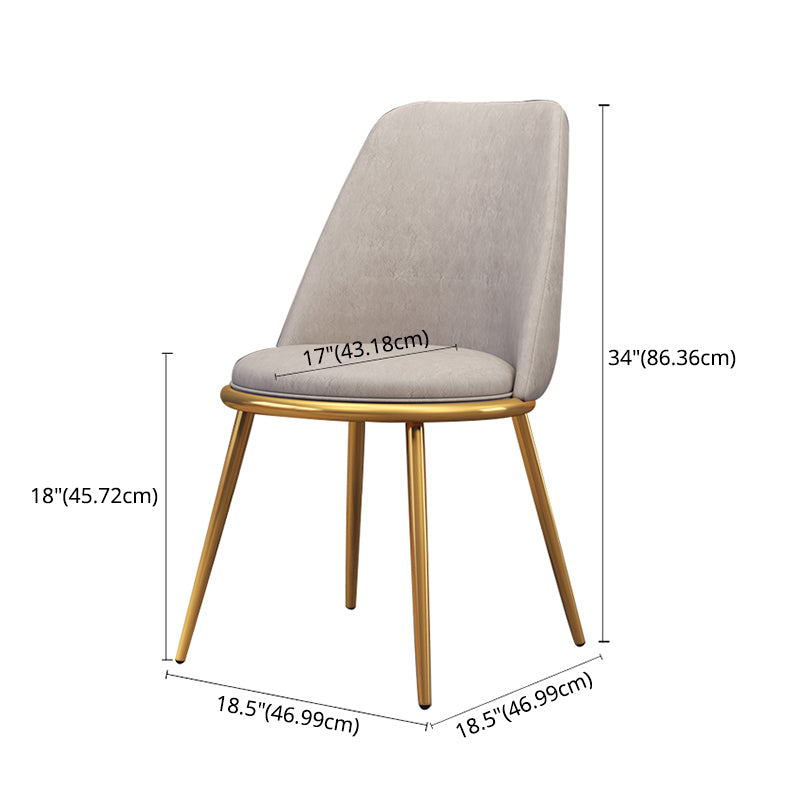 Scandinavian Round DiningRoomTableSet with Sintered Stone Dinette Set with Metal Pedestal Base