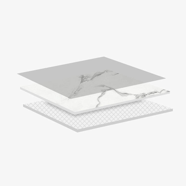 Dining Room Sets Contemporary with Sintered Stone Table and Cushion Chairs