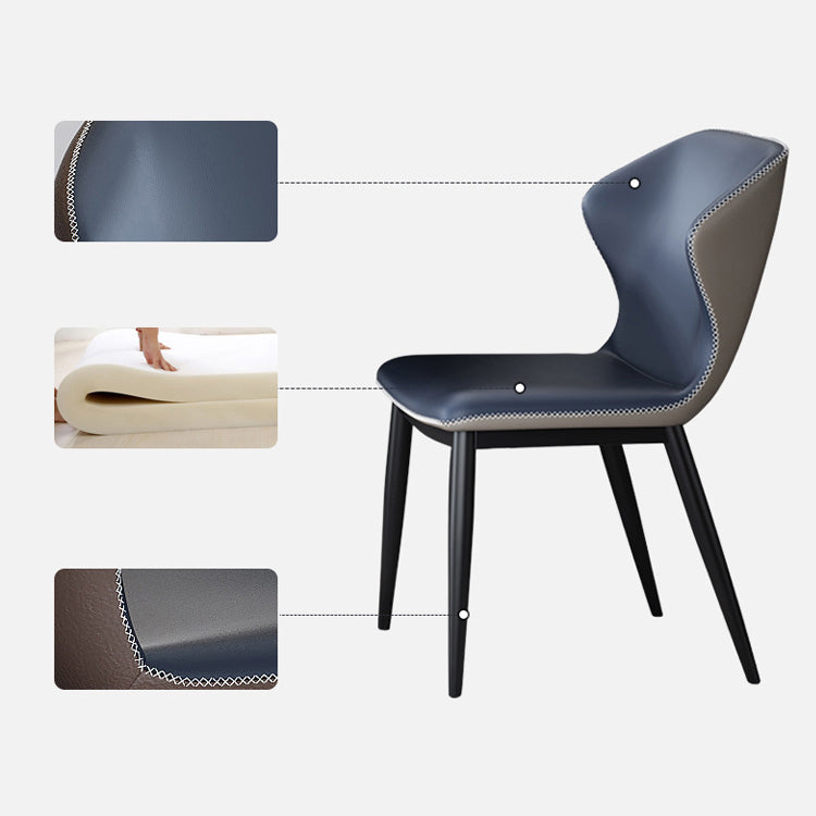 Dining Room Sets Modern with Sintered Stone Table and Upholstered Chairs