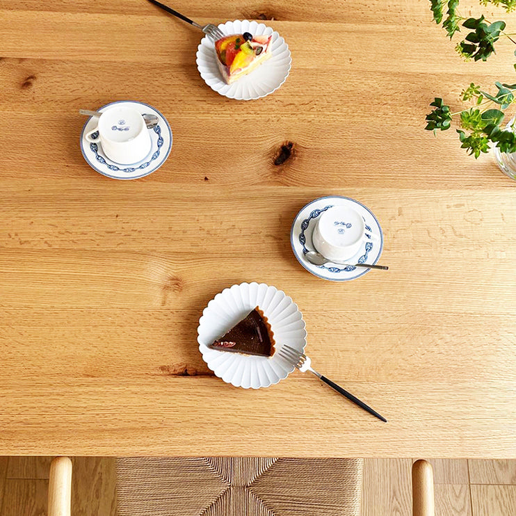 Contemporary Solid Wood Standard Dining Set Rectangle Kitchen Dining Set with 4 Legs Base