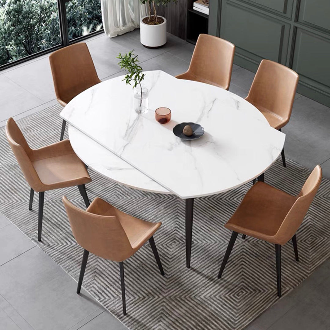 Modern Standard Sintered Stone Top Dining Room Set of 4 Legs Base for Kitchen Table Set