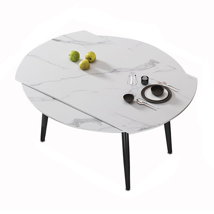 Modern Standard Sintered Stone Top Dining Room Set of 4 Legs Base for Kitchen Table Set