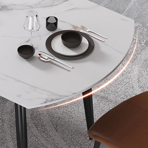 Modern Standard Sintered Stone Top Dining Room Set of 4 Legs Base for Kitchen Table Set