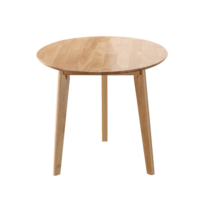 Modern Solid Wood Dining Room Set with Round Table Dining Table Furniture