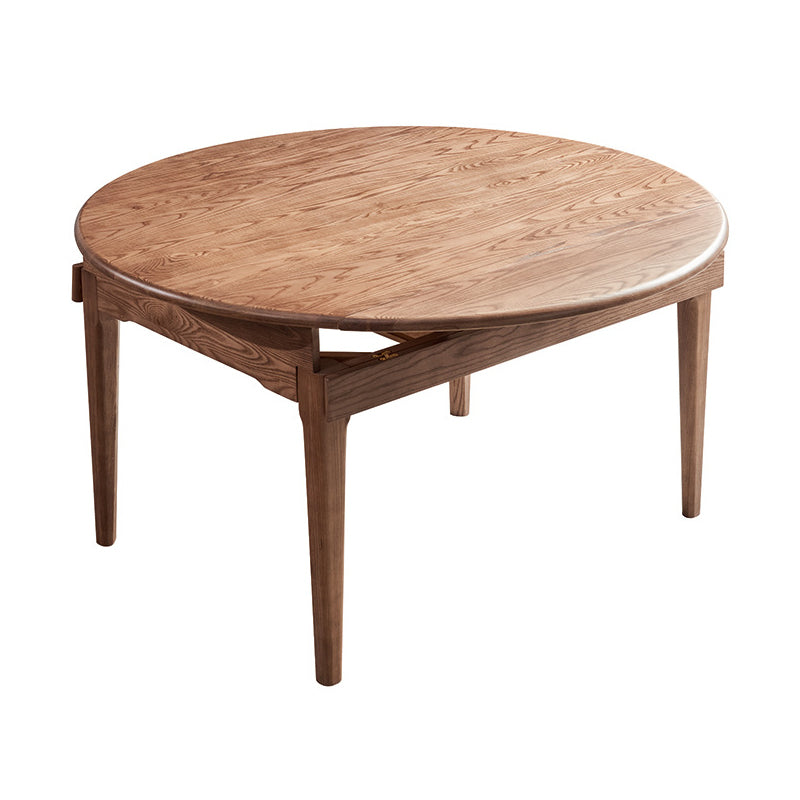 Modern Kitchen Wooden Dining Furniture Set with Round Table Formal Dining Room Table Set