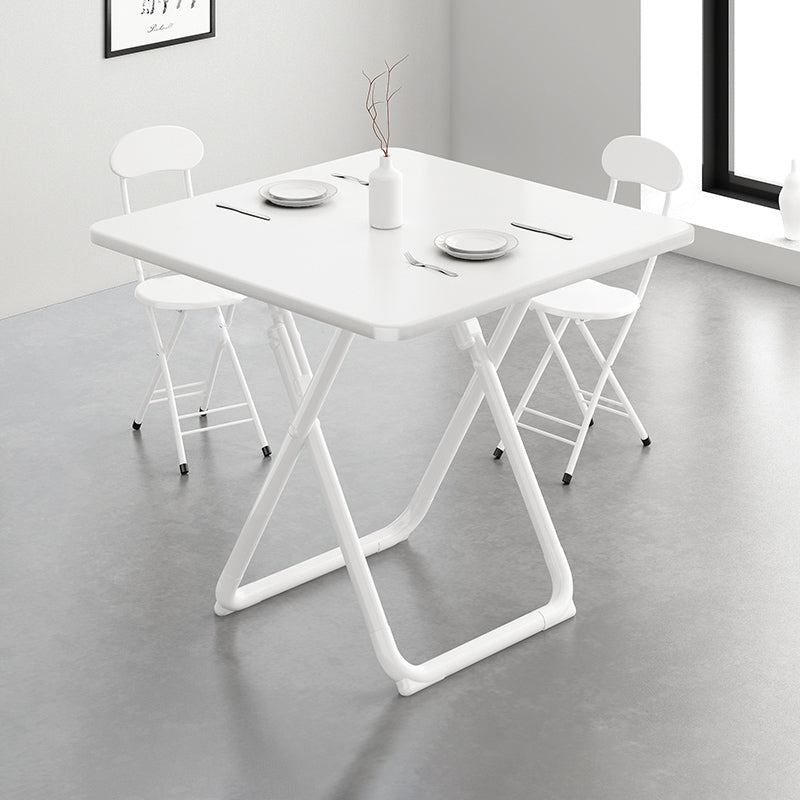 Modern Wooden Dining Room Set Round Space-Saving Design Dining Table Furniture