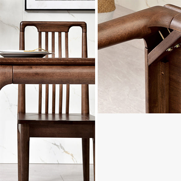 Traditional Solid Wood Dining Room Set with Rectangle Table Dining Table Furniture for Home