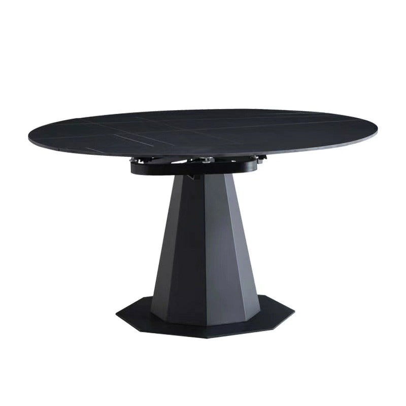 Modern Kitchen Folding Dining Furniture Set with Round Table Formal Dining Room Table Set