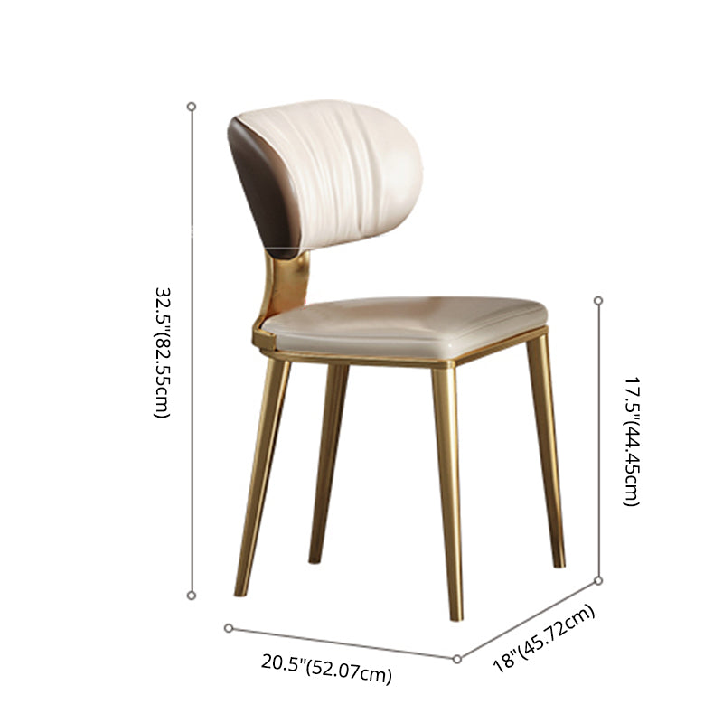 Modern Style Sintered Stone Dining Table with White Fixed Table and Trestle Base for Home Use