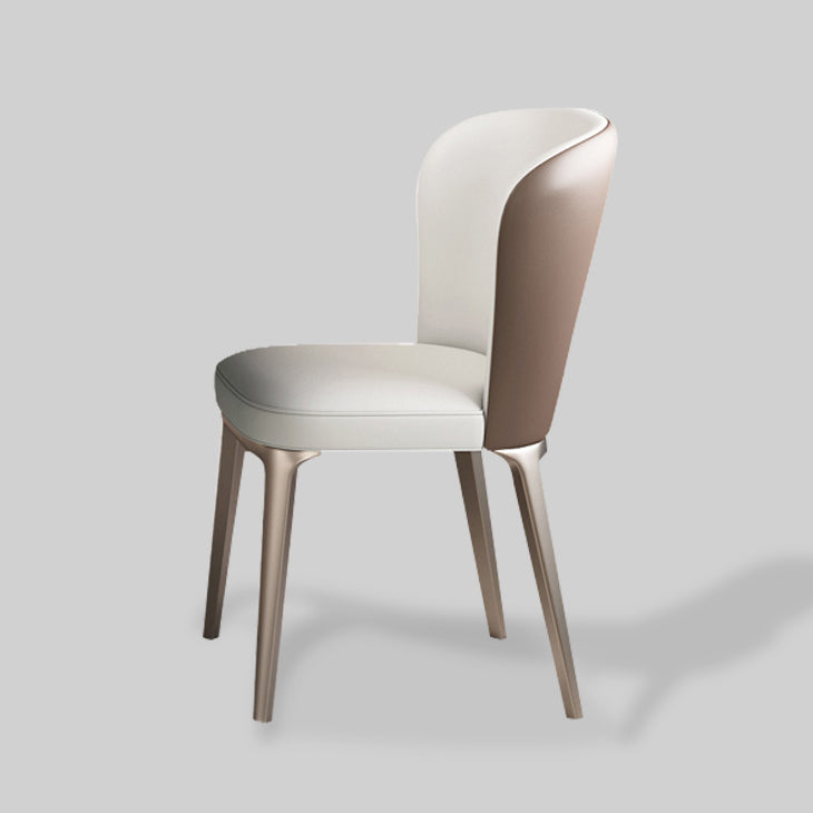 Modern Style Sintered Stone Dining Room Set with Fixed Rectangle Shape Table and Trestle Base