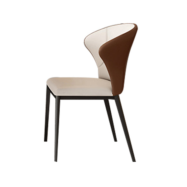 Dining Room Set Contemporary with Sintered Stone Dining Table and Cushion Chairs