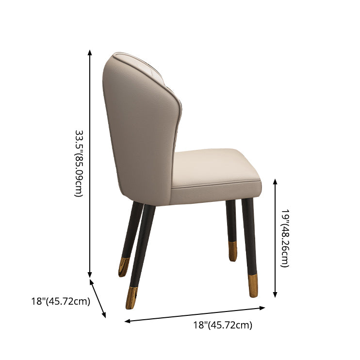 Modern Marble Table Set of 5/7 with Rectangle Table Dining Set with PU Leather Chairs