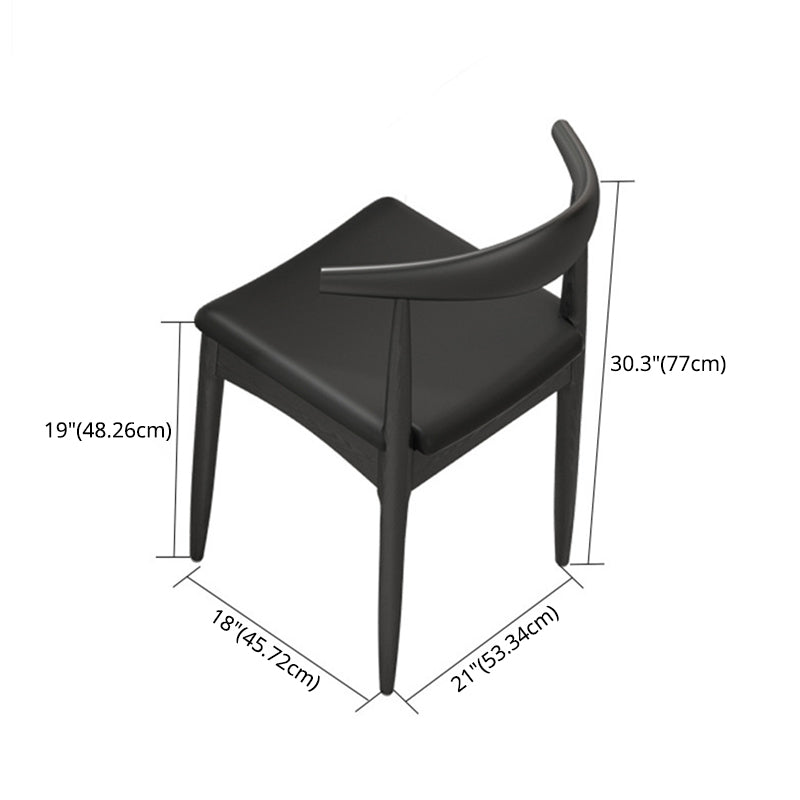 Modern White & Black Sintered Stone Dining Set Rectangle Shape Standard Dining Set for Kitchen