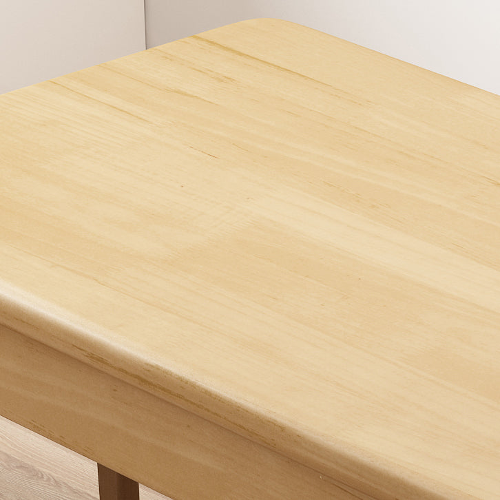 Contemporary Style Dining Room Table Set with Solid Wood Table and Chairs