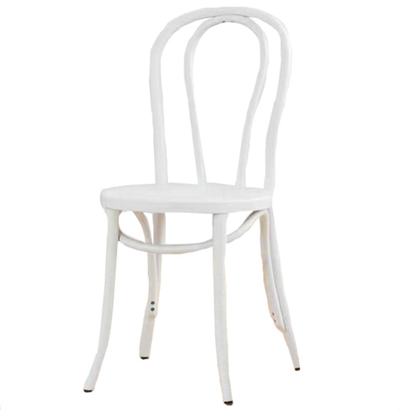 Birch Wood Contemporary Dining Room Chairs Windsor Back Side Chair Set