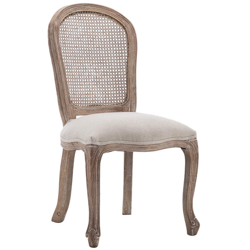 Chaise de salle à manger de style country en bois de style intérieur 20 ''