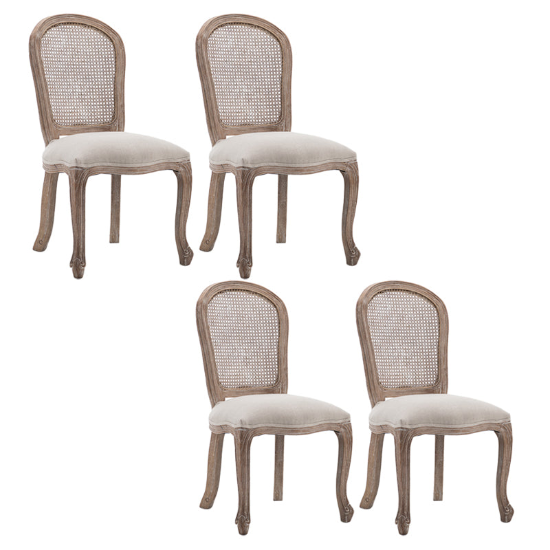 Chaise de salle à manger de style country en bois de style intérieur 20 ''