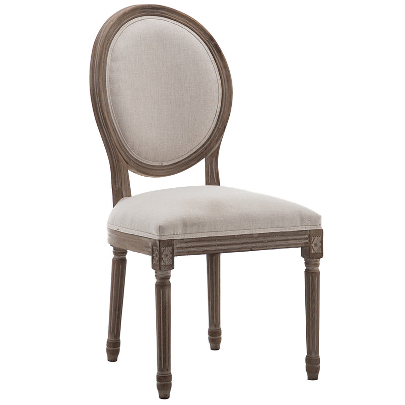 Chaise de salle à manger de style country en bois de style intérieur 20 ''