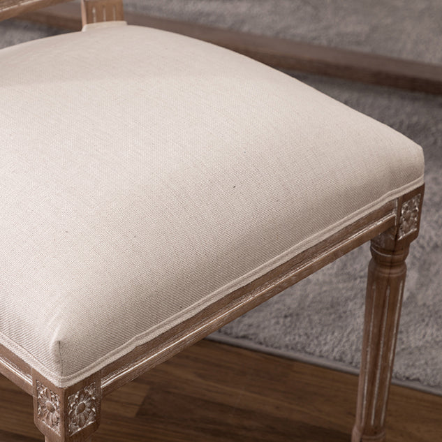 Chaise de salle à manger de style country en bois de style intérieur 20 ''