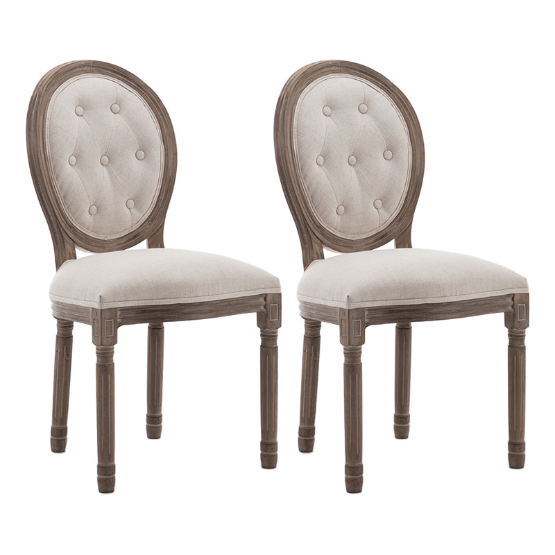 Chaise de salle à manger de style country en bois de style intérieur 20 ''
